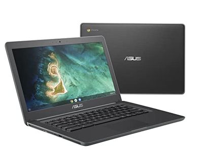 ASUS Chromebook C403 Rugged & Spill Resistant Laptop, 14.0" Anti-Glare HD, 180 Degree, Intel Celeron N3350, 4GB RAM, 32GB eMMC, MIL-STD 810G Durability, Chrome OS, C403NA-C1-CA $288.99 (Reg $349.00)