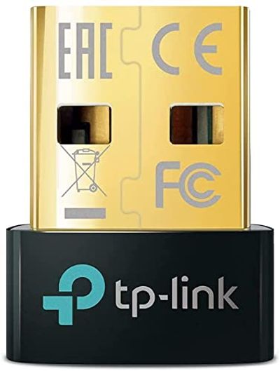 TP-Link USB Bluetooth Adapter for PC, 5.0 Bluetooth Dongle Receiver (UB500) - Supports Windows 11/10/8.1/7 for Desktop, Laptop, Mouse, Keyboard, Printers, Headsets, Speakers, PS4/ Xbox Controllers $12.99 (Reg $16.99)