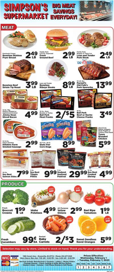 IGA (IN) Weekly Ad Flyer Specials February 1 to February 7, 2023