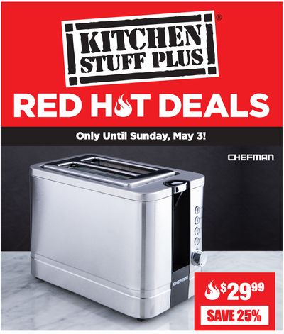 Kitchen Stuff Plus Canada Red Hot Sale: Save 50% on Cuisinart Food Processor + More Deals