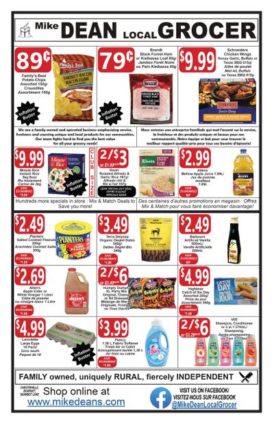 Mike Dean Local Grocer Flyer February 3 to 9