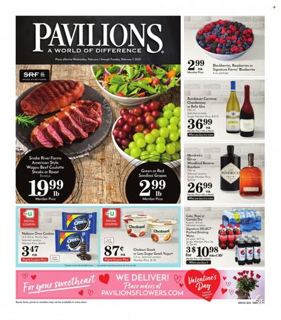 Pavilions (CA) Weekly Ad Flyer Specials February 1 to February 7, 2023