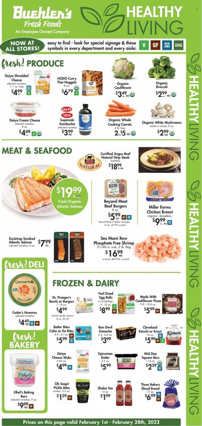 Buehler's (OH) Weekly Ad Flyer Specials February 1 to February 28, 2023