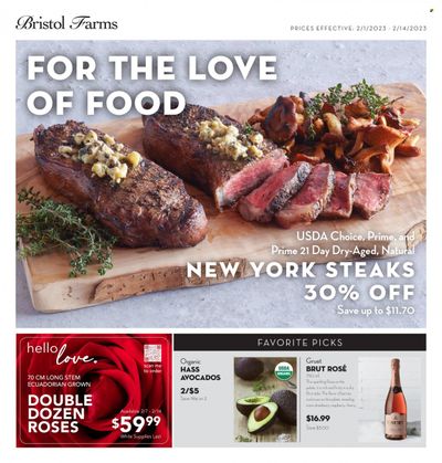 Bristol Farms (CA) Weekly Ad Flyer Specials February 1 to February 14, 2023