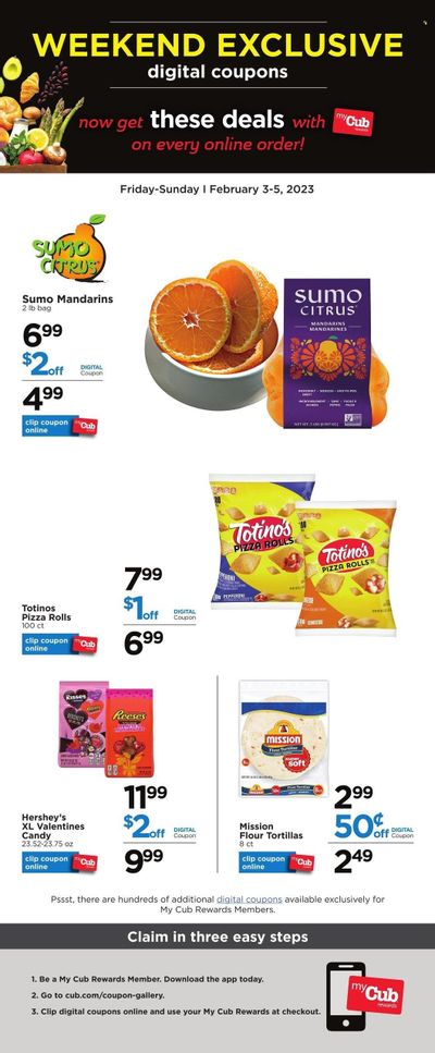 Cub Foods (MN) Weekly Ad Flyer Specials February 3 to February 5, 2023