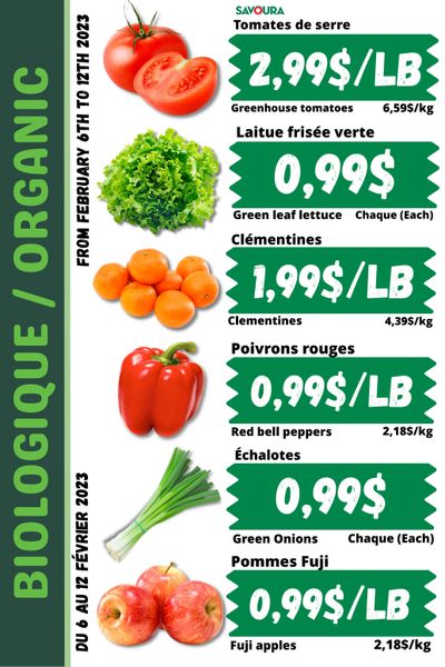 Marches Tau Weekly Produce Flyer February 6 to 12