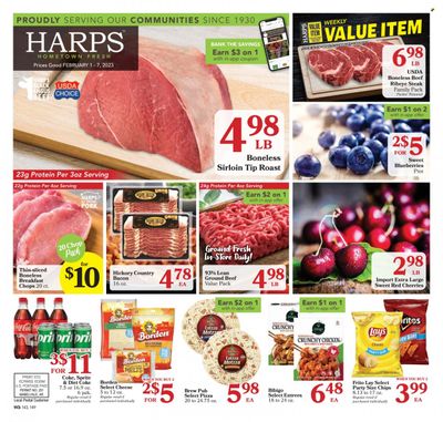 Harps Hometown Fresh (AR) Weekly Ad Flyer Specials February 1 to February 7, 2023