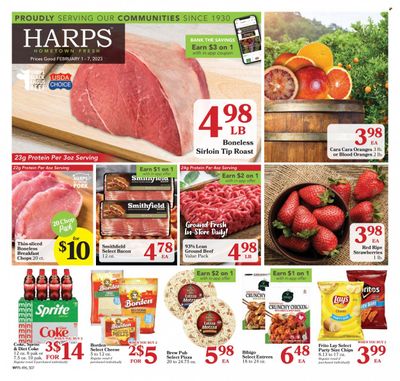 Harps Hometown Fresh (OK) Weekly Ad Flyer Specials February 1 to February 7, 2023