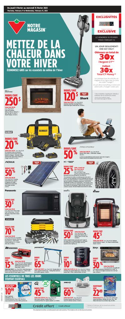Canadian Tire (QC) Flyer February 9 to 15