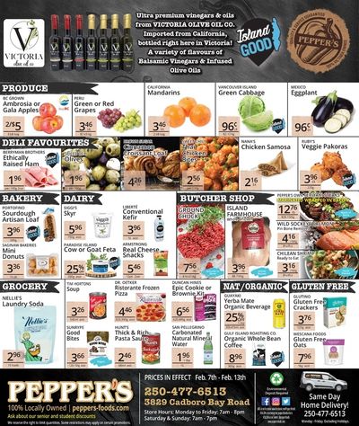 Pepper's Foods Flyer February 7 to 13