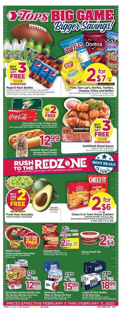 Tops Weekly Ad Flyer Specials February 5 to February 11, 2023