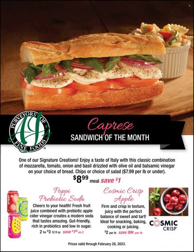 AJ's Fine Foods (AZ) Weekly Ad Flyer Specials February 1 to February 28, 2023
