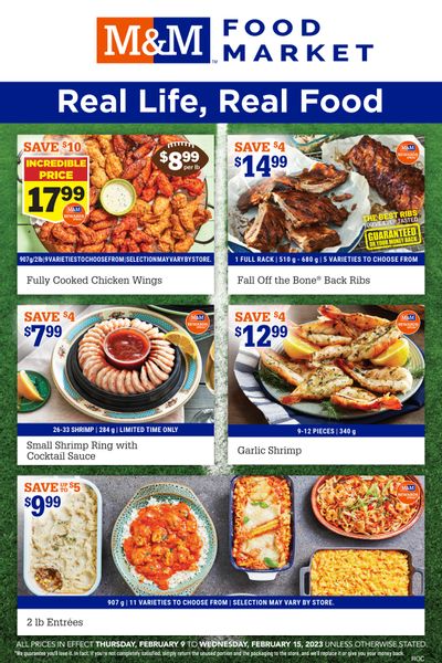 M&M Food Market (Atlantic & West) Flyer February 9 to 15