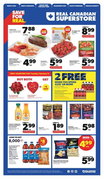 Real Canadian Superstore (ON) Flyer February 9 to 15