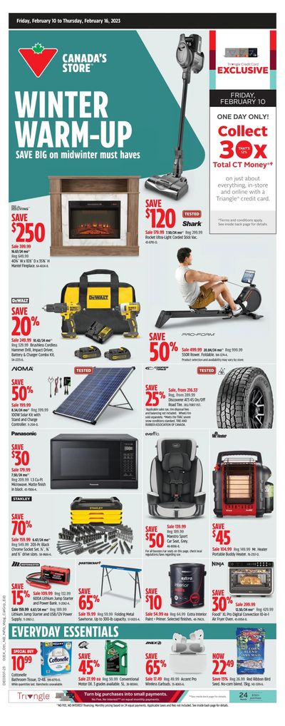 Canadian Tire (ON) Flyer February 10 to 16