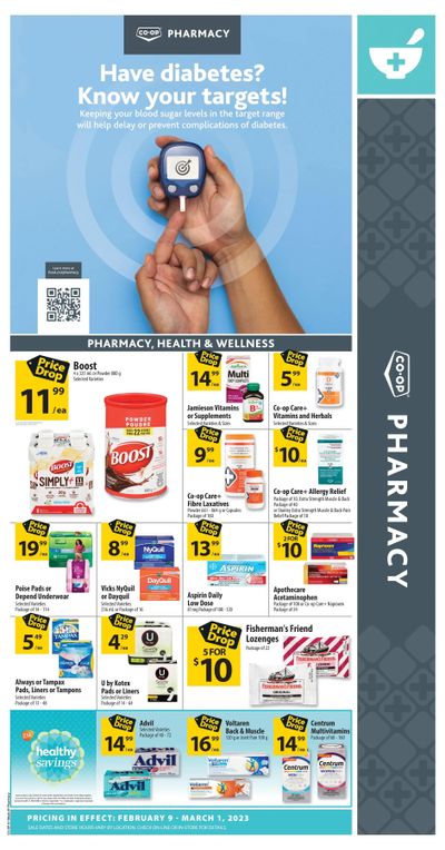 Co-op (West) Pharmacy Flyer February 9 to March 1
