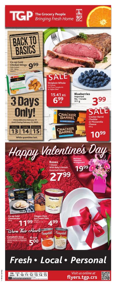 TGP The Grocery People Flyer February 9 to 15