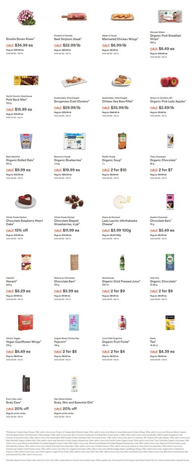 Whole Foods Market (West) Flyer February 8 to 14