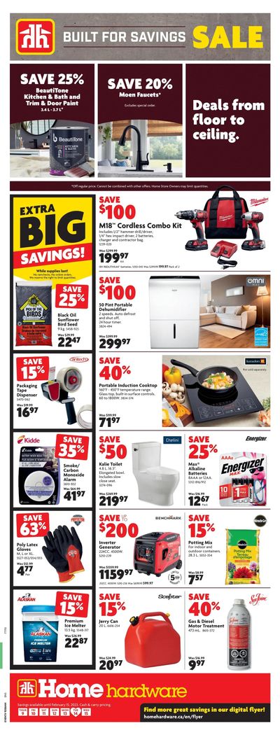 Home Hardware (BC) Flyer February 9 to 15