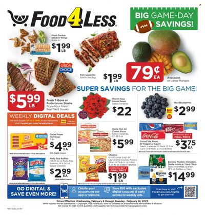 Food 4 Less (IN) Weekly Ad Flyer Specials February 8 to February 14, 2023