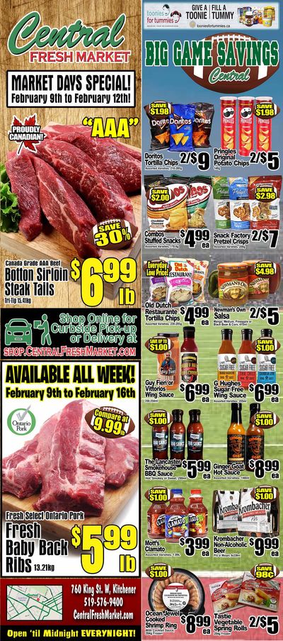 Central Fresh Market Flyer February 9 to 16