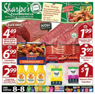Sharpe's Food Market Flyer February 9 to 15