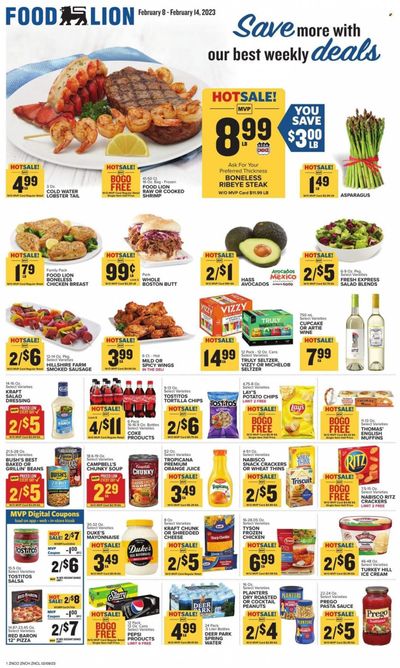 Food Lion (NC) Weekly Ad Flyer Specials February 8 to February 14, 2023