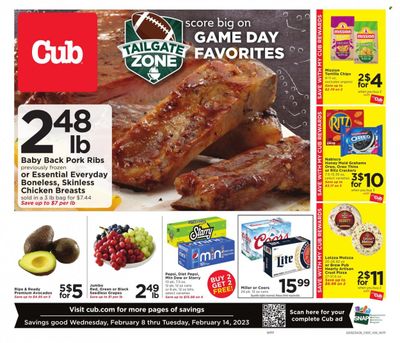 Cub Foods (IL) Weekly Ad Flyer Specials February 8 to February 14, 2023