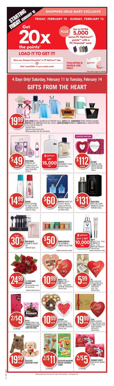 Shoppers Drug Mart (West) Flyer February 11 to 16