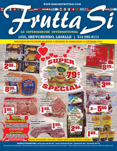Frutta Si Flyer February 9 to 15