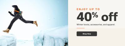 Merrell Canada Sale: Save Up to 40% OFF Winter Boots, Accessories & Apparel