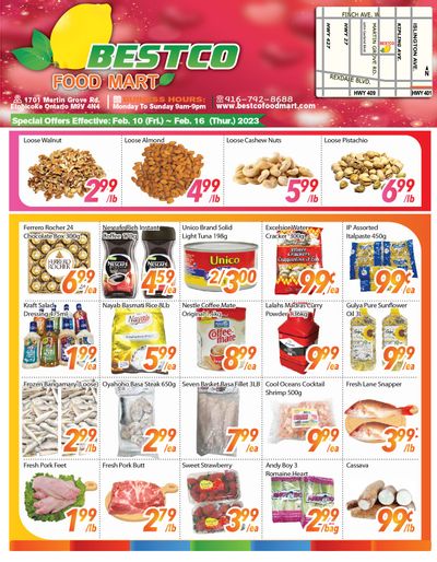 BestCo Food Mart (Etobicoke) Flyer February 10 to 16