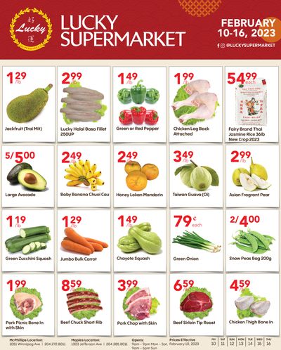 Lucky Supermarket (Winnipeg) Flyer February 10 to 16