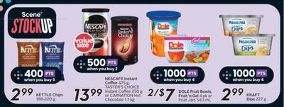 Sobeys Ontario: Kraft Philadelphia Dips 49 Cents After After Scene+ Points This Week + More
