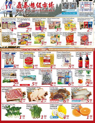 Tone Tai Supermarket Flyer February 10 to 16