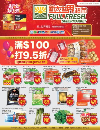Full Fresh Supermarket Flyer February 10 to 16