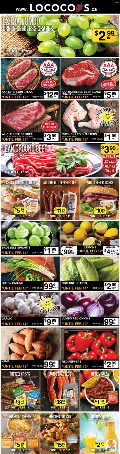 Lococo's Flyer February 10 to 14