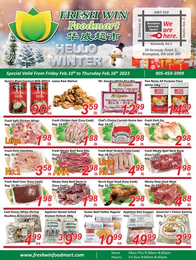 Fresh Win Foodmart Flyer February 10 to 16
