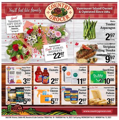 Country Grocer Flyer February 10 to 16