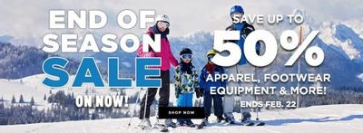 Sporting Life Canada End of Season Sale: Save Up to 50% OFF Apparel, Footwear, Equipment & More