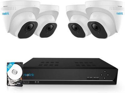 Reolink 8CH 5MP PoE Home Security Camera System, 4 x Wired 5MP Outdoor PoE IP Cameras On Sale for $ 429.70 ( Save $ 130.29 ) at Amazon Canada