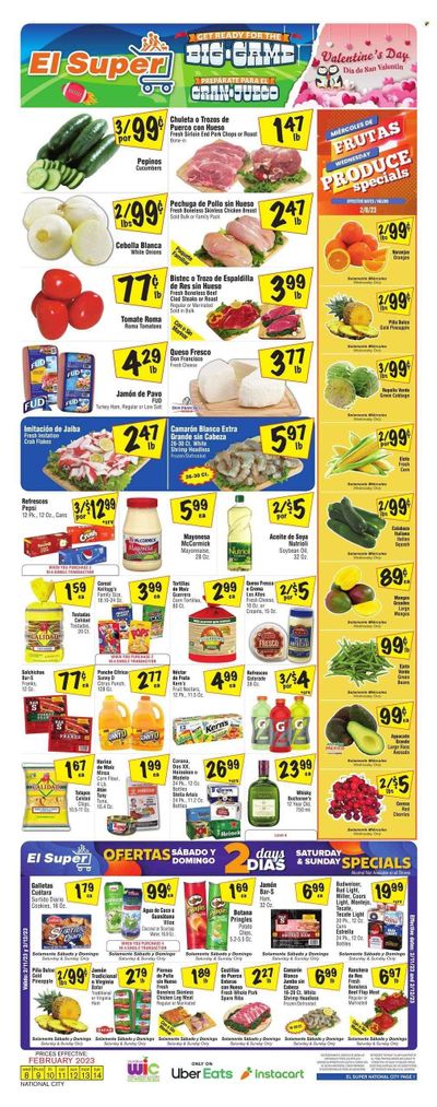 El Super (CA) Weekly Ad Flyer Specials February 8 to February 14, 2023