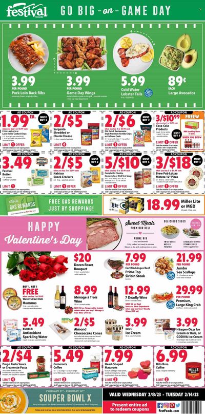 Festival Foods (WI) Weekly Ad Flyer Specials February 8 to February 14, 2023