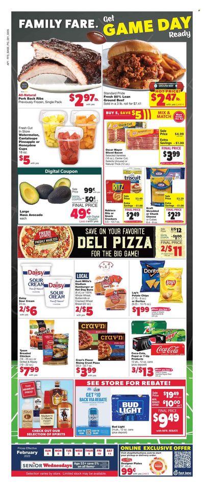 Family Fare Weekly Ad Flyer Specials February 5 to February 11, 2023