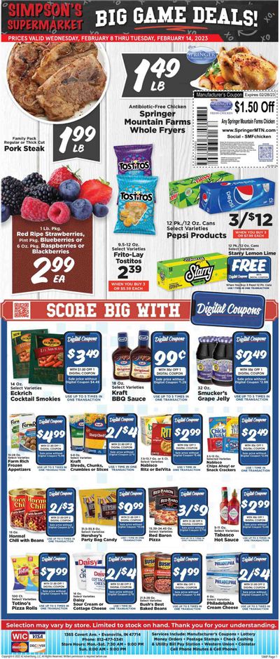IGA (IN) Weekly Ad Flyer Specials February 8 to February 14, 2023