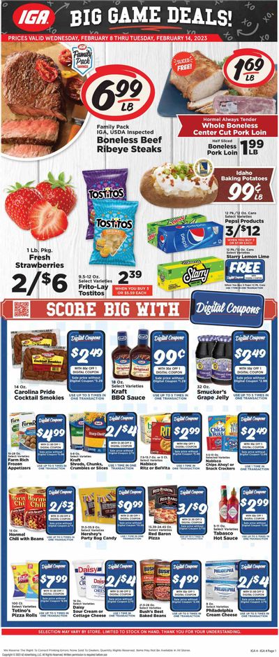 IGA (KY) Weekly Ad Flyer Specials February 8 to February 14, 2023