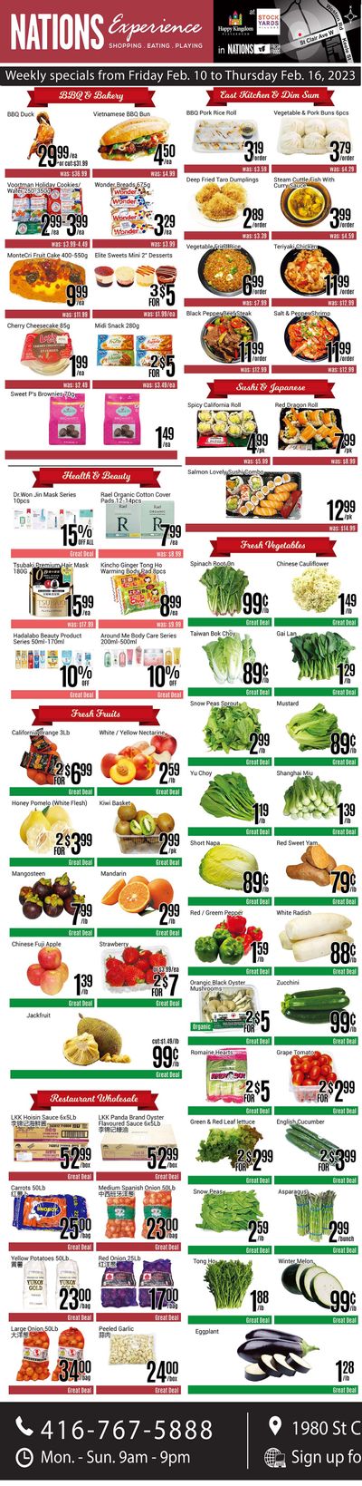 Nations Fresh Foods (Toronto) Flyer February 10 to 16