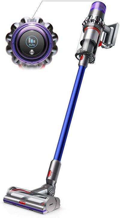 Dyson V11 Absolute Cordless Stick Vacuum - Nickel/Blue On Sale for $ 699.99 ( Save $ 200.00 ) at Best Buy Canada