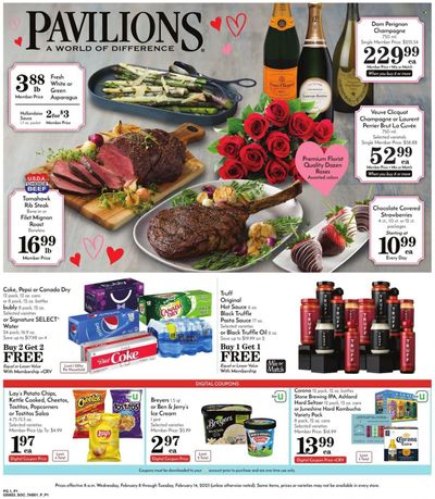 Pavilions (CA) Weekly Ad Flyer Specials February 8 to February 14, 2023