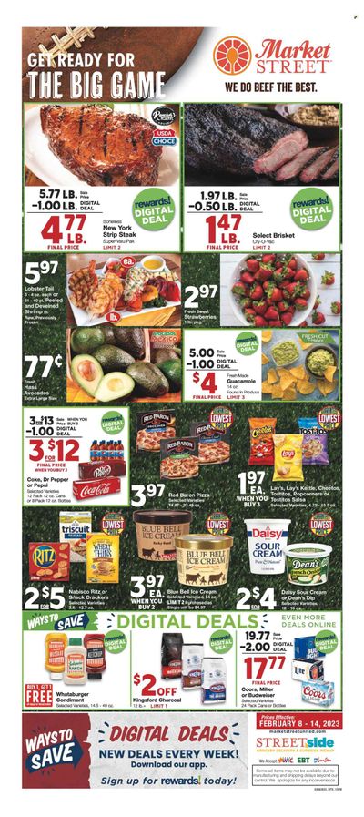 Market Street (NM, TX) Weekly Ad Flyer Specials February 8 to February 14, 2023